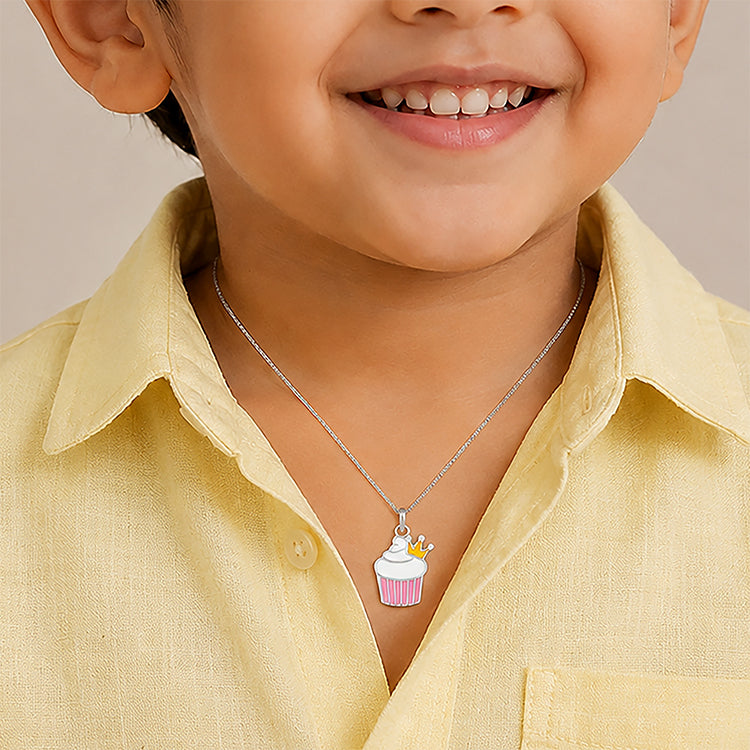 Silver BeerMug Rakhi Pendant 