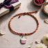 Silver Beer Mug Rakhi Pendant 