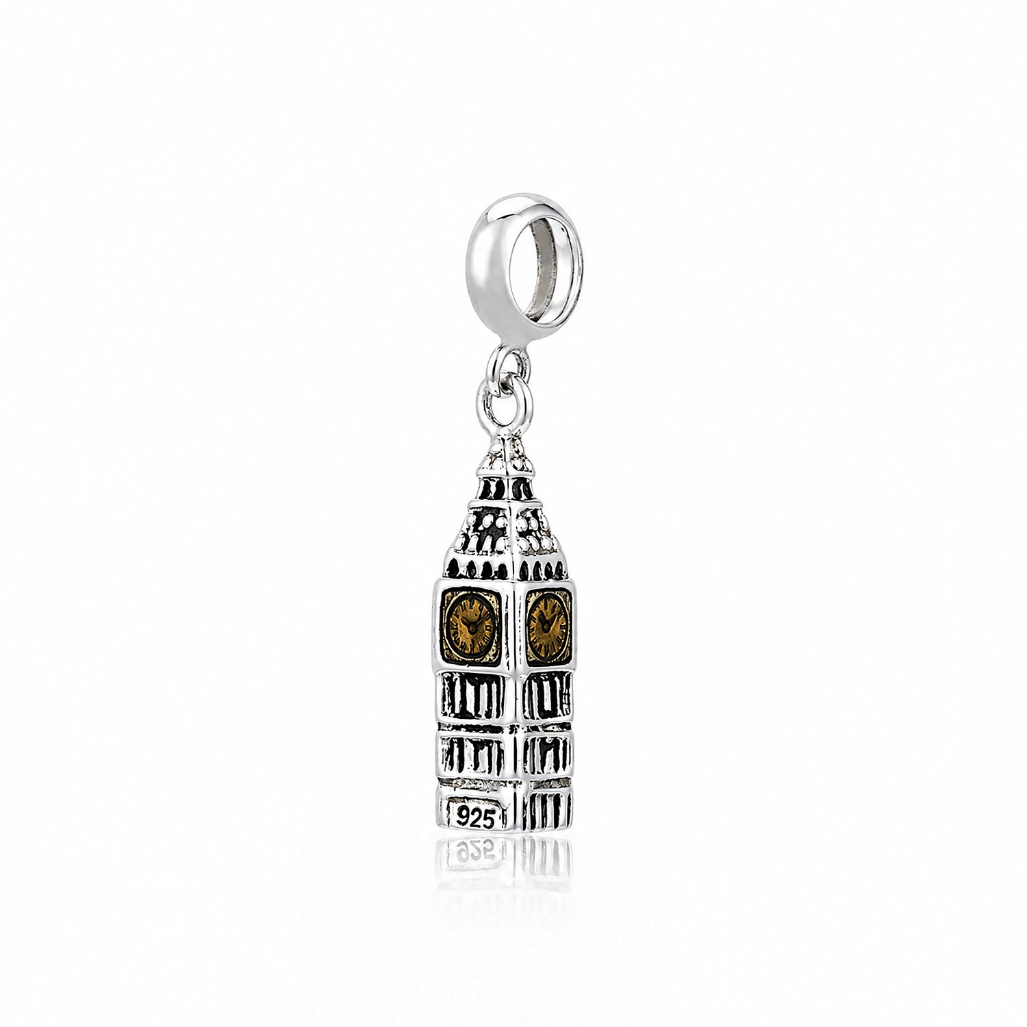 Silver Big Ben LondonRakhi Pendant