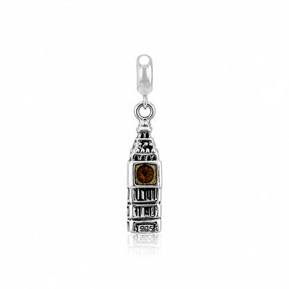 Silver Big Ben London Pendant