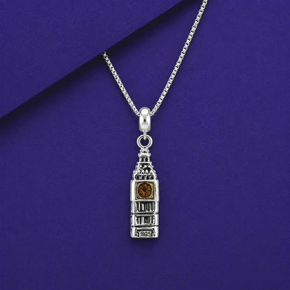 Silver Big Ben London Pendant
