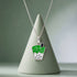 Silver Boba Tea Kids Pendant
