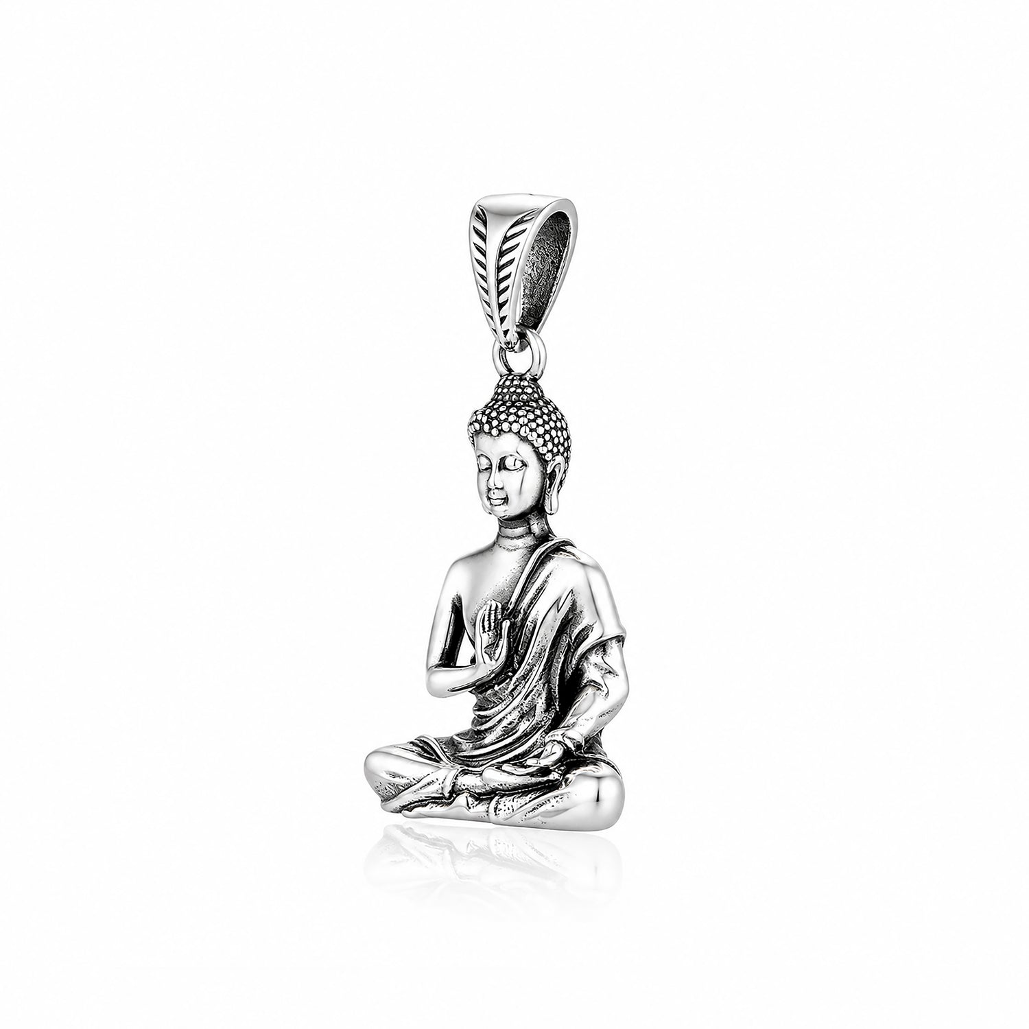 Silver Buddha Antique Pendant