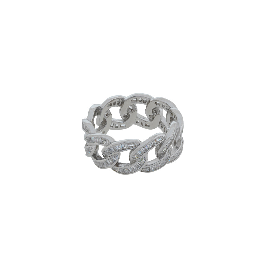 Silver Chain Ring