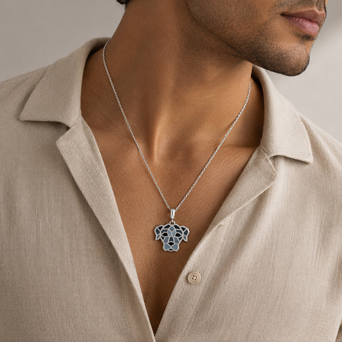 Silver DogKids Rakhi Pendant