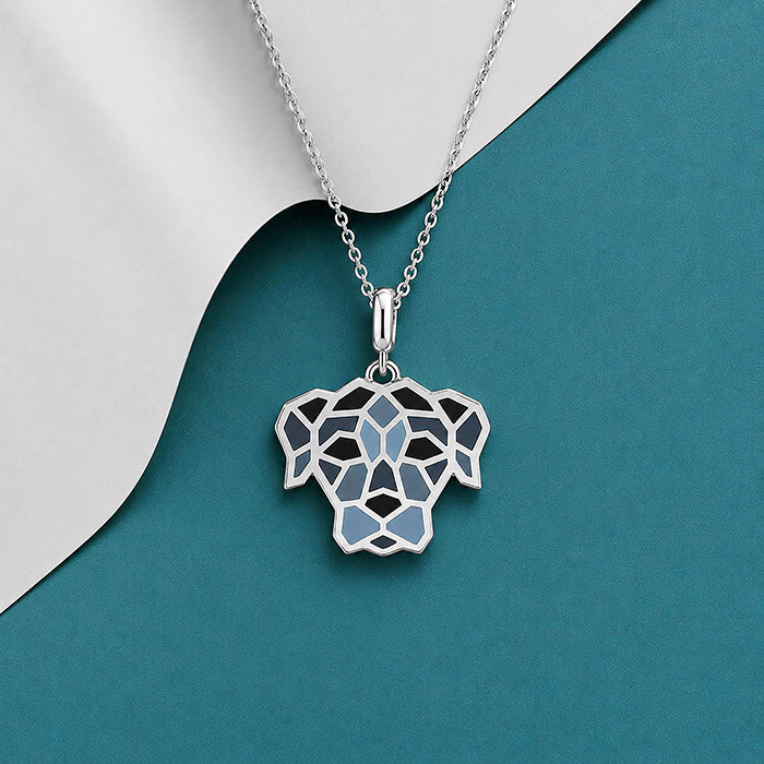 Silver Dog Kids Pendant