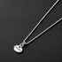 Silver Friends Disc Chain Pendant