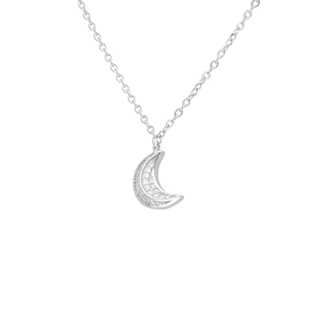 Silver Moon Pendant Online