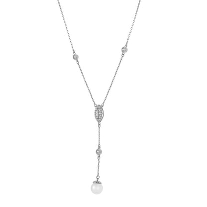 Silver Pearl Chain