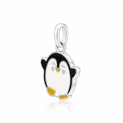 Silver Penguin Kids RakhiPendant
