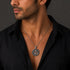 Silver Pisces Zodiac Pendant