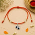Silver Radio Boombox Kids Rakhi Pendant