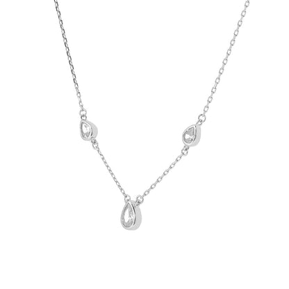 Silver Raindrop Chain