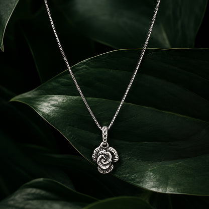 Silver Rose ChainPendant 
