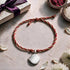 Silver Round Photo Locket Rakhi Pendant