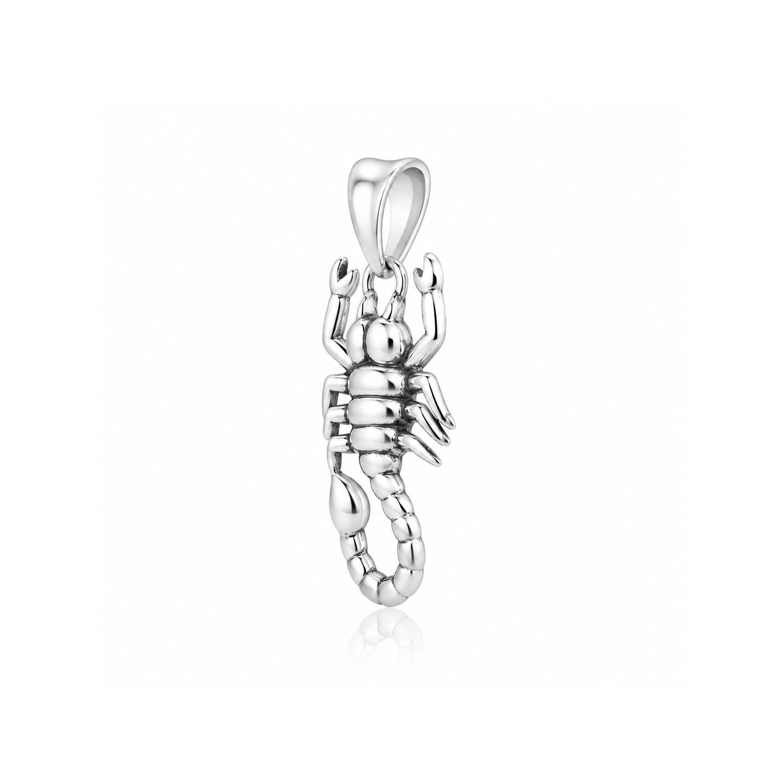 Silver Scorpion Zodiac Pendant