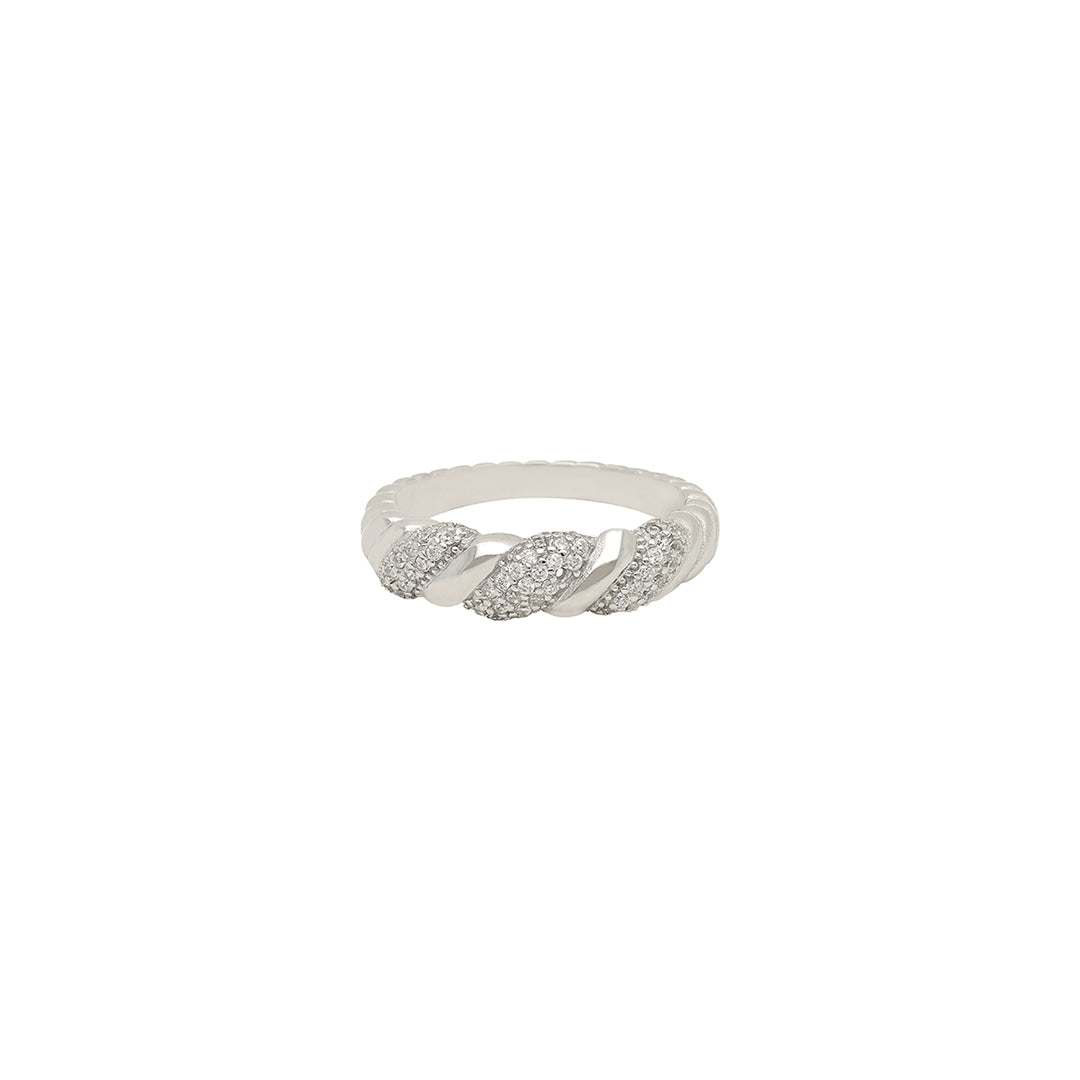 Silver Spiral Ring IT0278