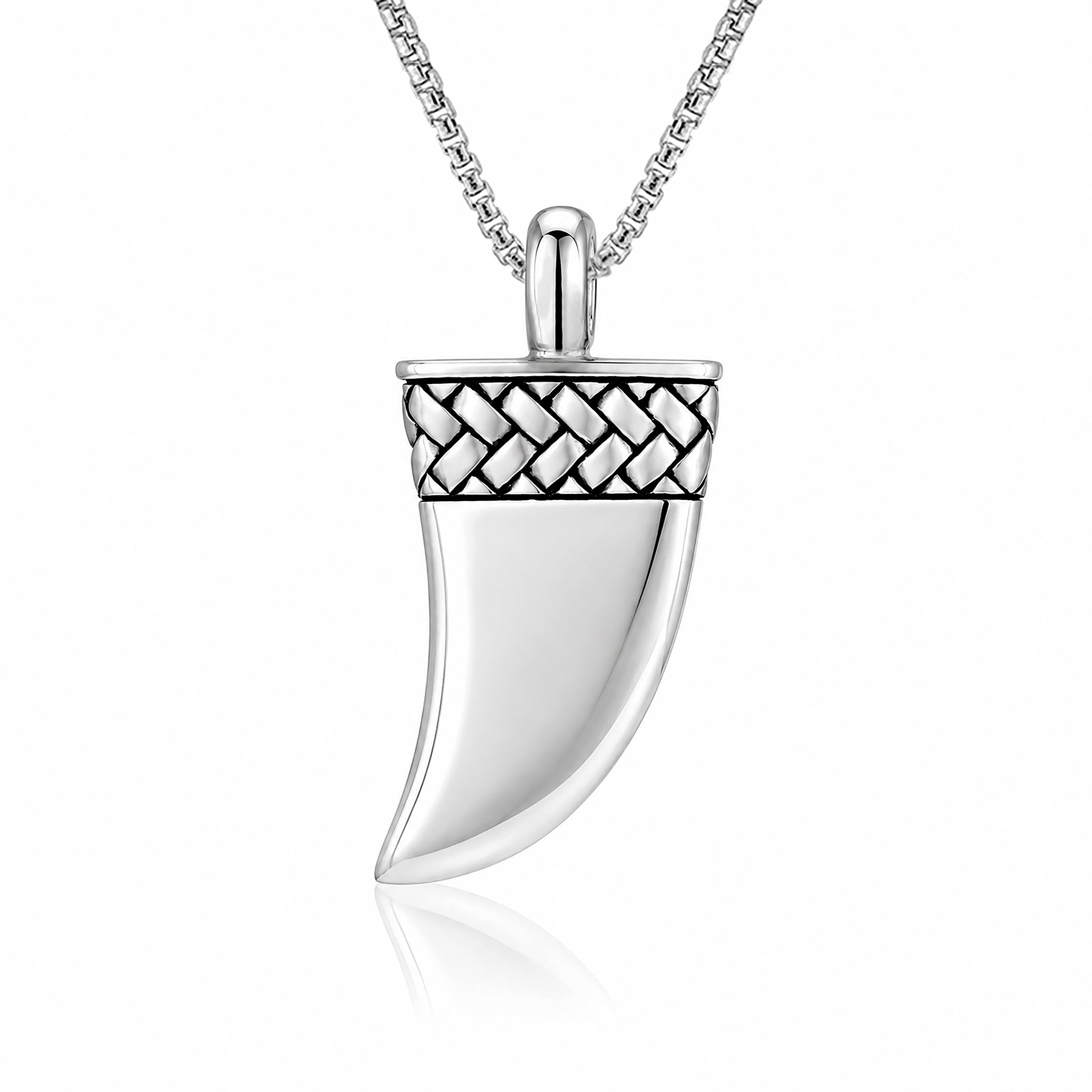 Silver Tiger Claw Rakhi Pendant
