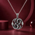 Silver Twin Snakes Auryn Pendant