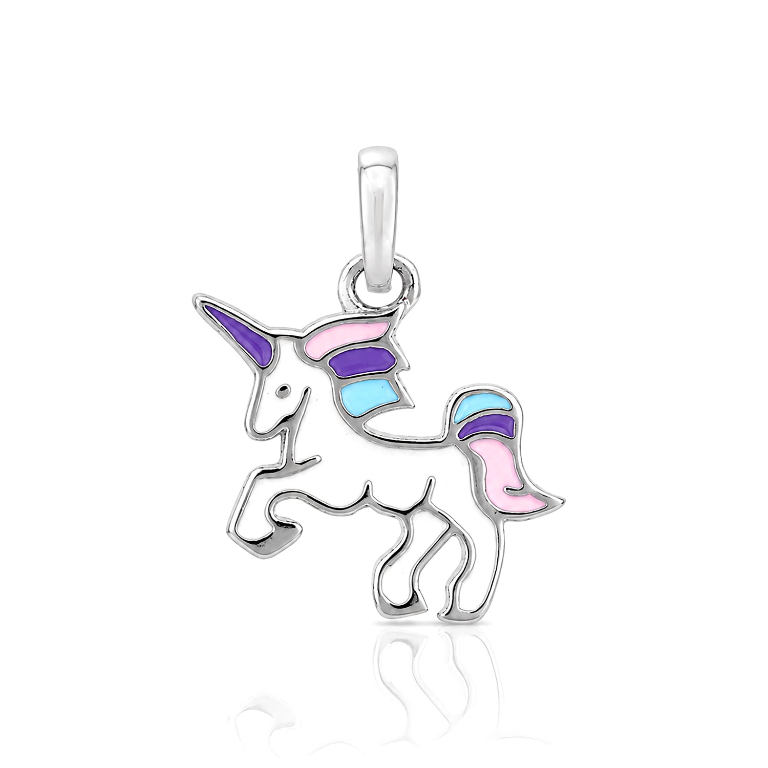 Silver UnicornKids Rakhi Pendant
