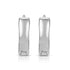 Slanted Edge 925 Sterling Silver Chic Earring for Women