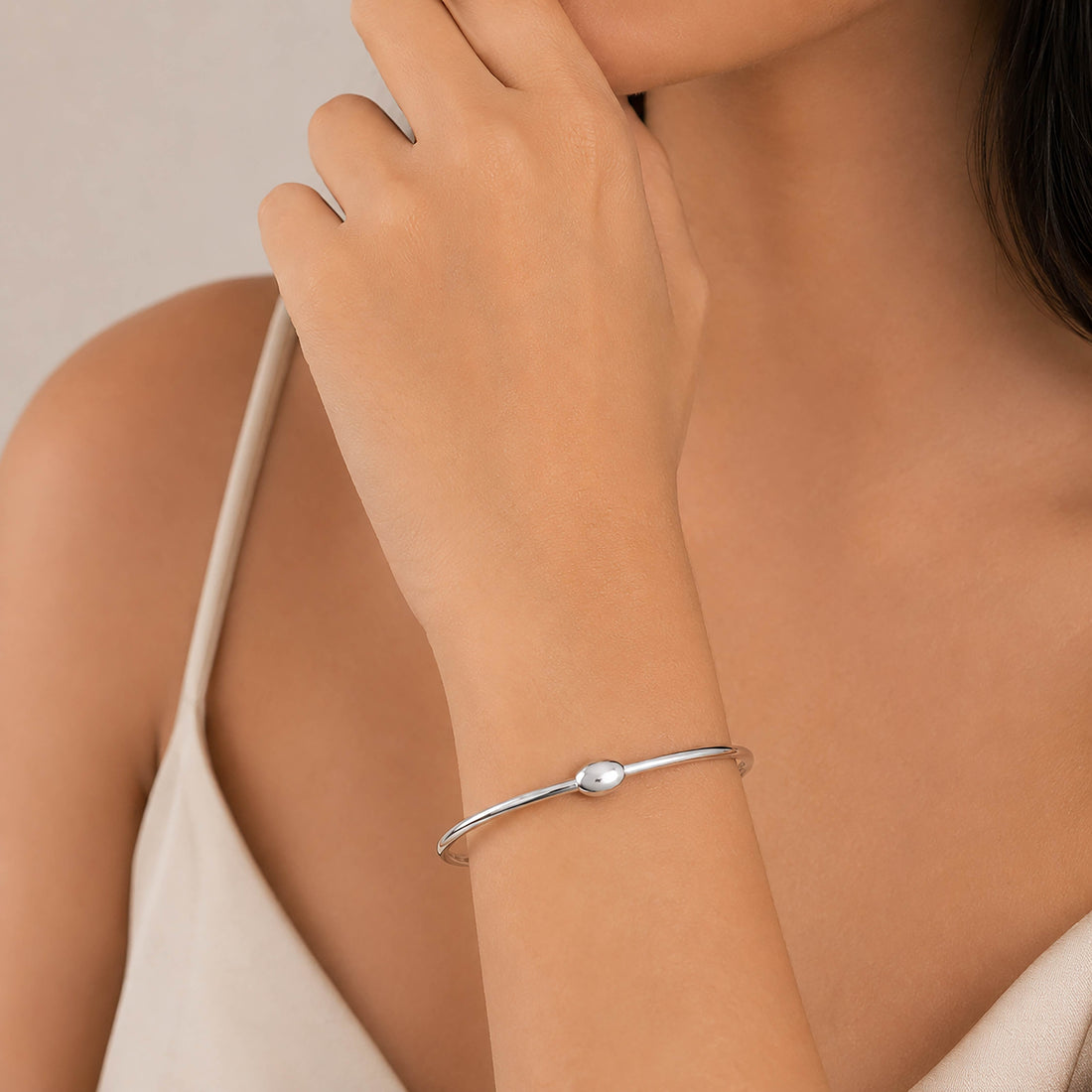 Sleek Cape Cod 925 Sterling Bangle for Women