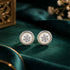 Snowflake Pearl Sterling Silver Earring