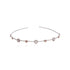  Soft Blooms Sterling Silver Hair Band