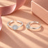 Sparkling Floral Cluster Sterling Silver Toe Ring