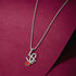 Sparkling Love 925 Sterling Silver Romantic Pendant Chain