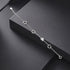 Sparkling Open Heart 925 Sterling Silver Bracelet for women