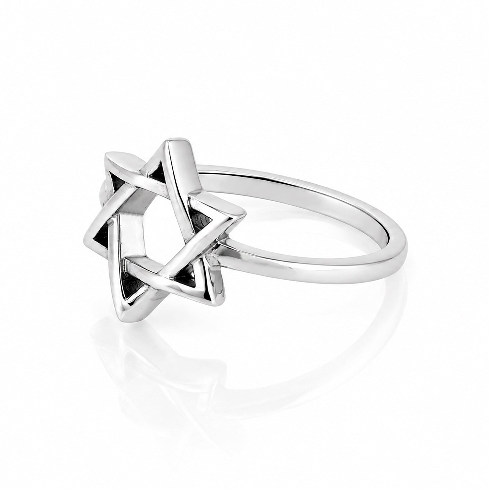 Star Minimal Glamour 925 Sterling Silver Ring for women
