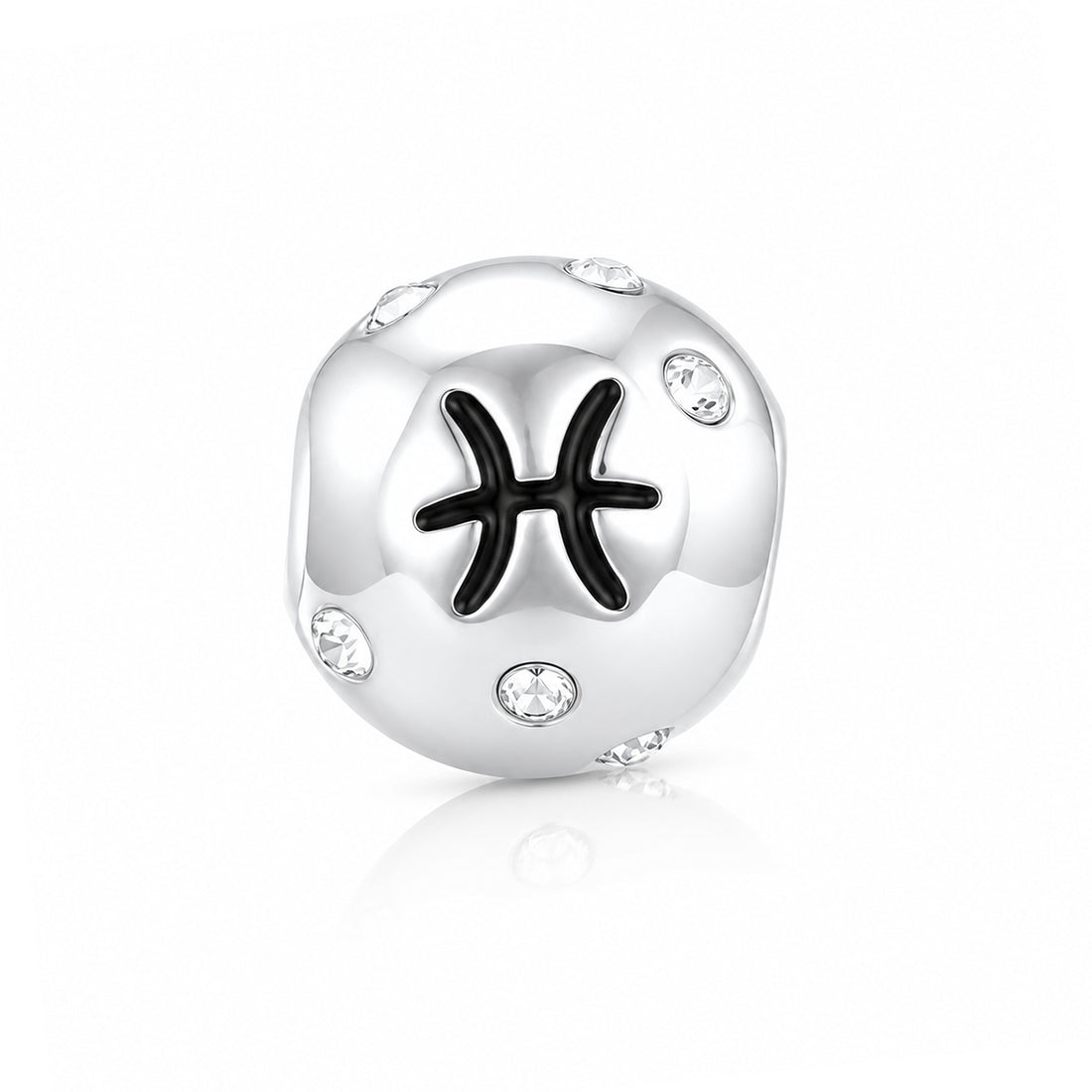 Starlit Pisces Elegance 925 Sterling Silver Charms