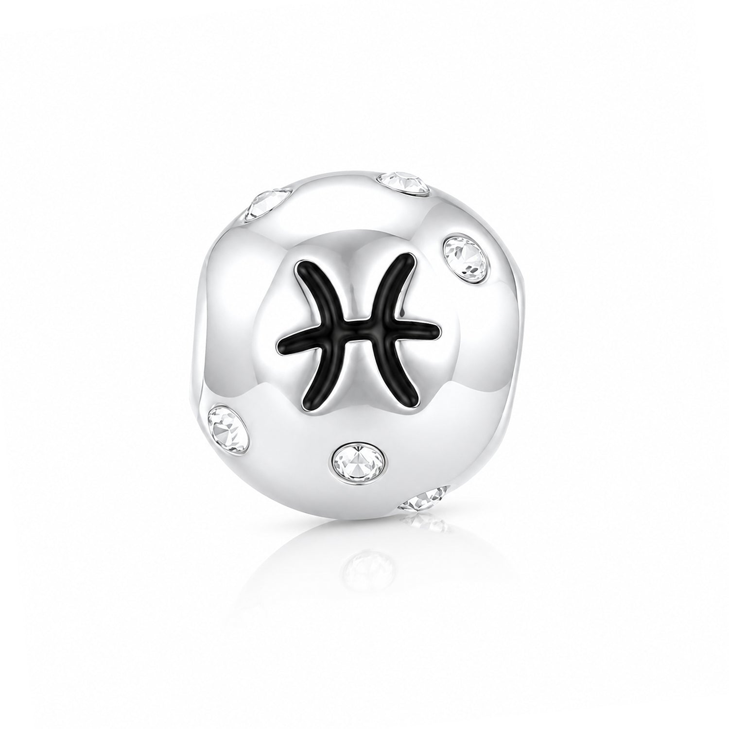 Starlit Pisces Elegance 925 Sterling Silver Charms