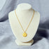 Starlit Galaxy 925 Sterling Silver Golden Chain Pendant 