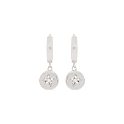 Starry Circle Drop Earrings Online