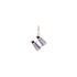 925 Sterling Silver Blue Bino Pendant