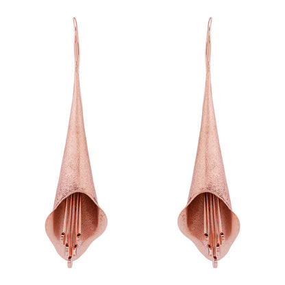 Sterling Silver Conical Glow Earring