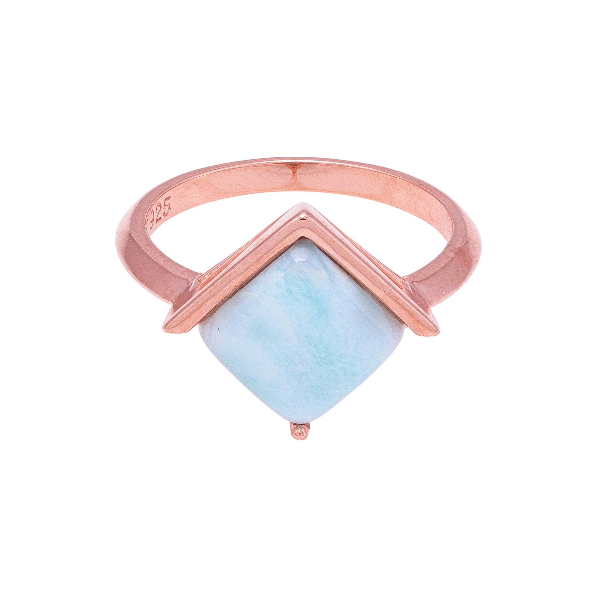 925 Sterling Silver Ethereal Gilded Edge Ring For Women