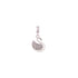 925 Sterling Silver Fancy Swan Pendant