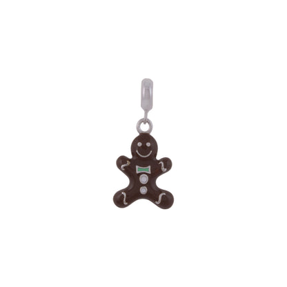 925 Sterling Silver Ginger Bread man Pendant For Kids