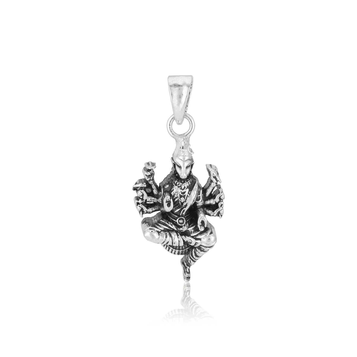 925 Sterling Silver Goddess Varahi Pendants Oxidised for Men &amp; Women