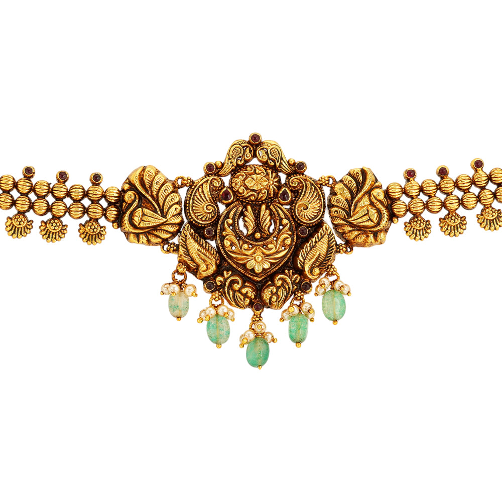 925 Sterling Silver Manga Exquisite Peacock Gold Plated Vankki For Women