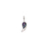 925 Sterling Silver Mosaic Wing Pendant