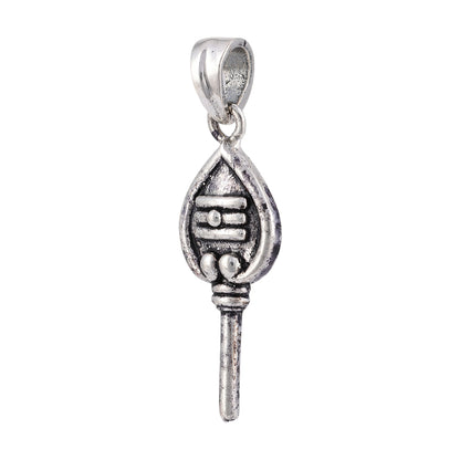 925 Sterling Silver Oxidized God Muruga Vel Pendant for Men and Women