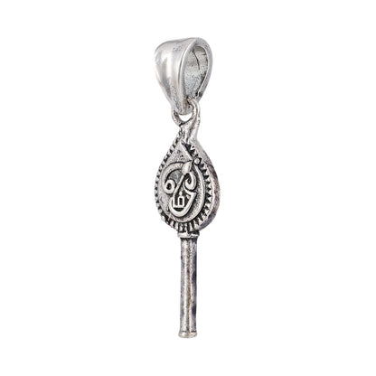 925 Sterling Silver Oxidized Panchalogam Murugan Vel Pendants for Men and Women