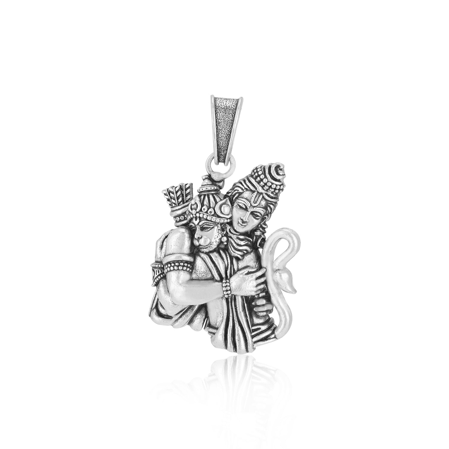 925 Sterling Silver Ram Hanuman Bonded Pendants for Men &amp; Women