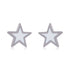 925 Sterling Silver Rhodium Plated Tiny Twinkle Stud For Kids