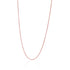 925 Sterling Silver Rose Gold Plated Sleek Herringbone Chain for Women
