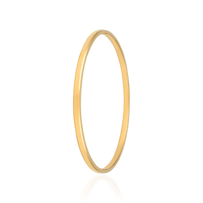 925 Sterling Silver Timeless Gold Plated Elegant Kada for Men